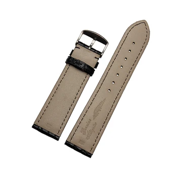 Visoka kakovost Črna|Rjava krokodil usnja watchband za omg blagovne znamke 18 mm 19 mm 20 mm 21 mm 22 mm nepremočljiva klasičnih trakov